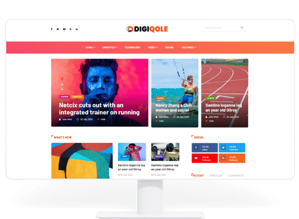 Onecodesoft Newspaper Website